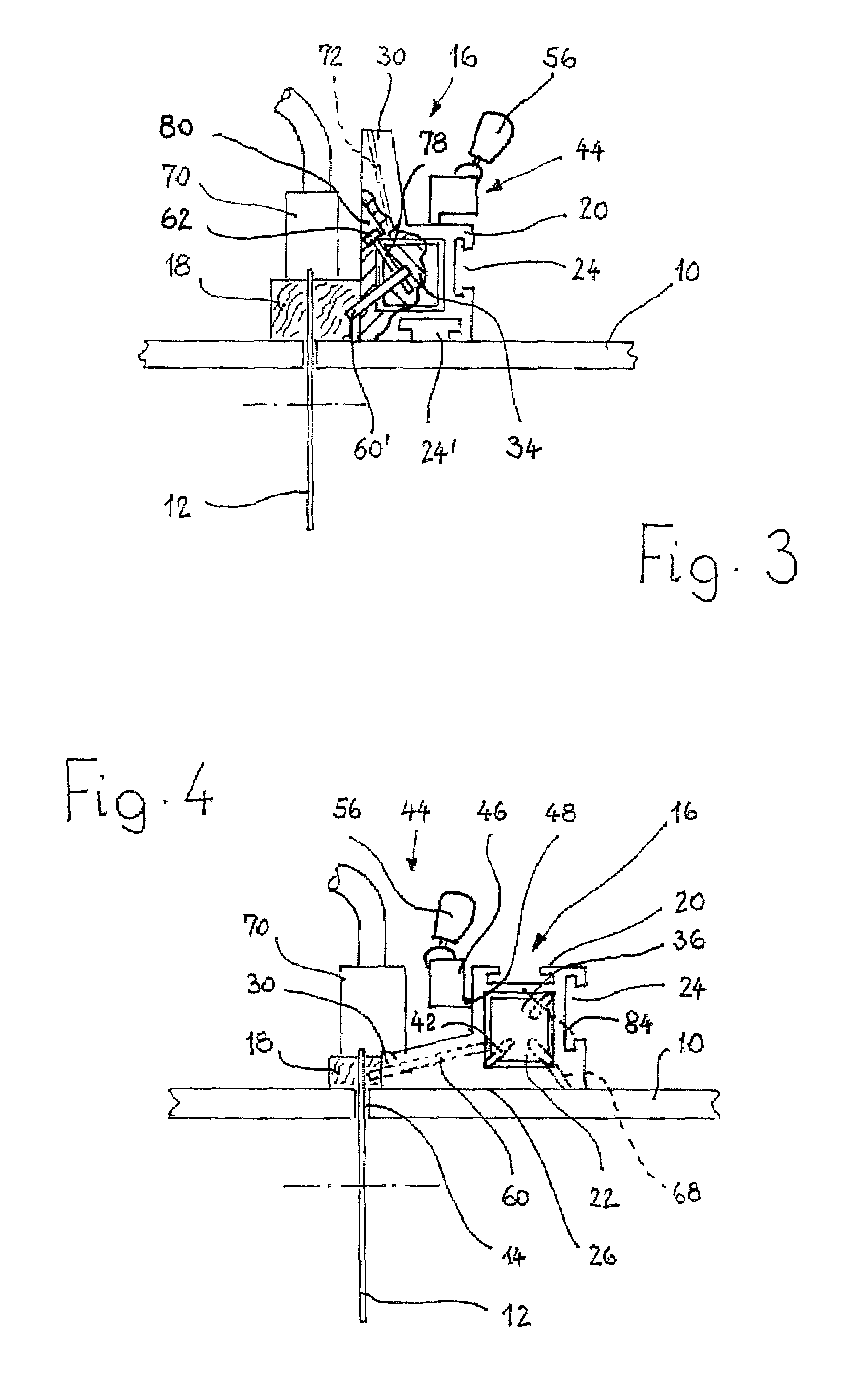 Stop rule for circular saw benches