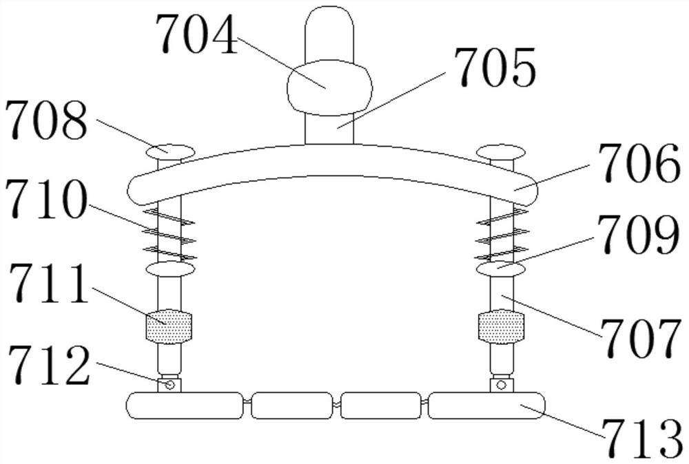 A cleaning device for fabric sofa