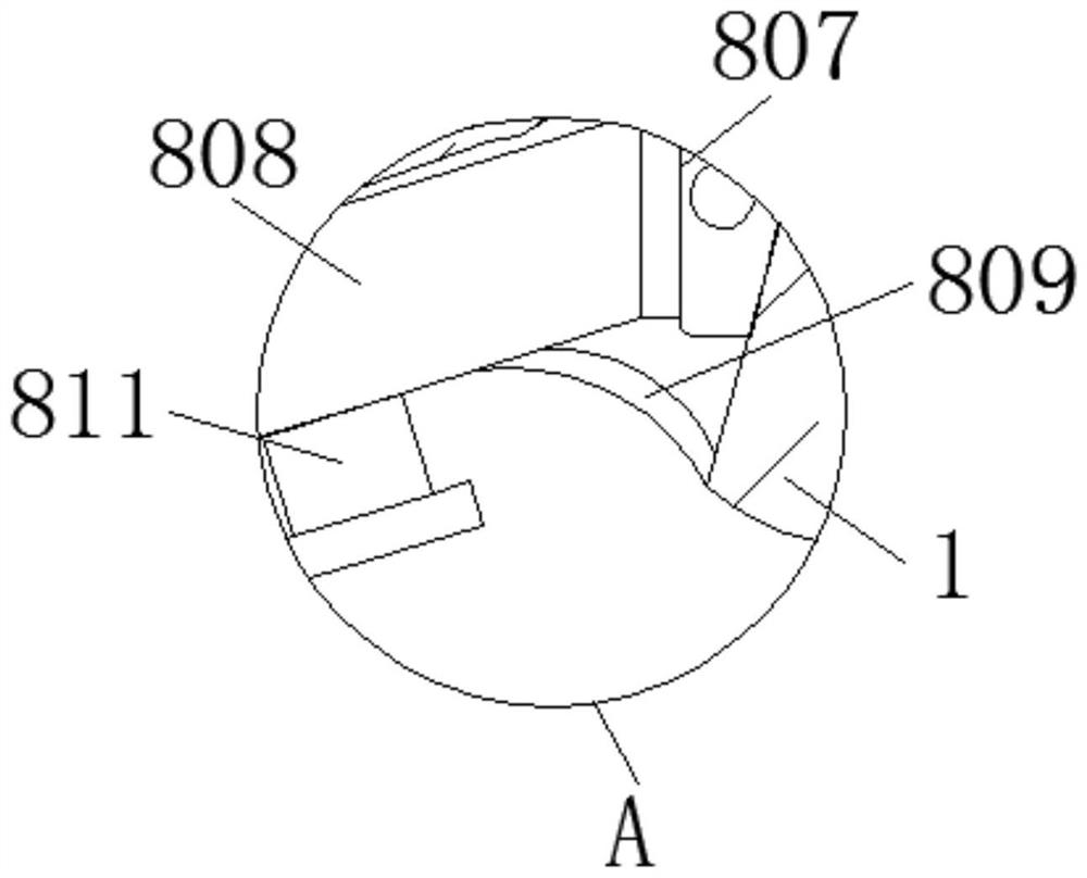 A cleaning device for fabric sofa