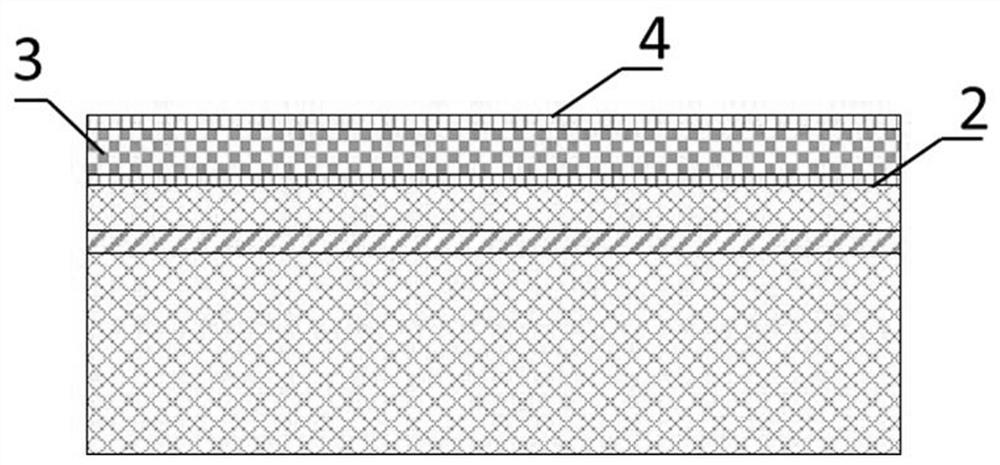 AlN-based piezoelectric MEMS hydrophone and preparation method thereof