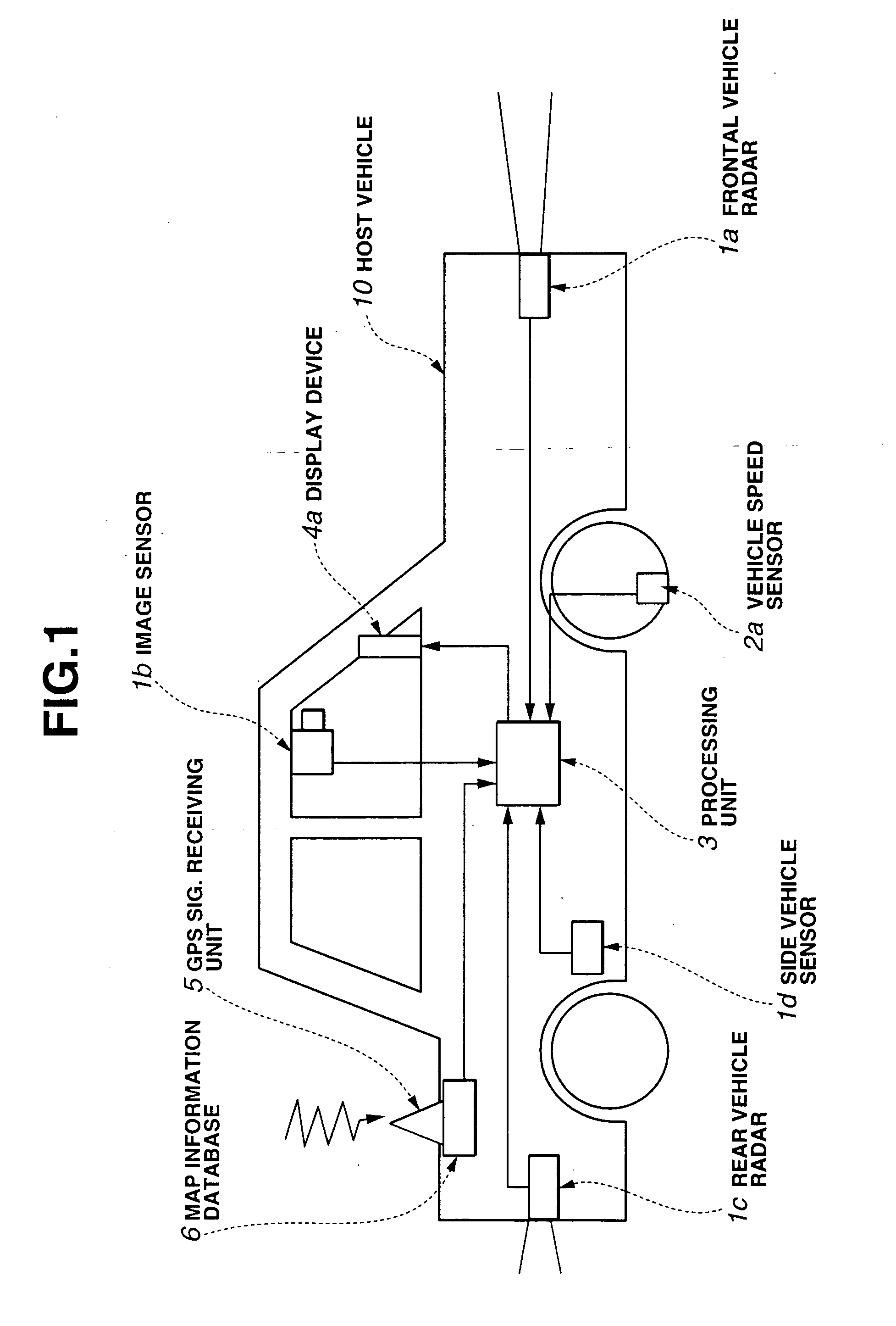 Lane-changing support system