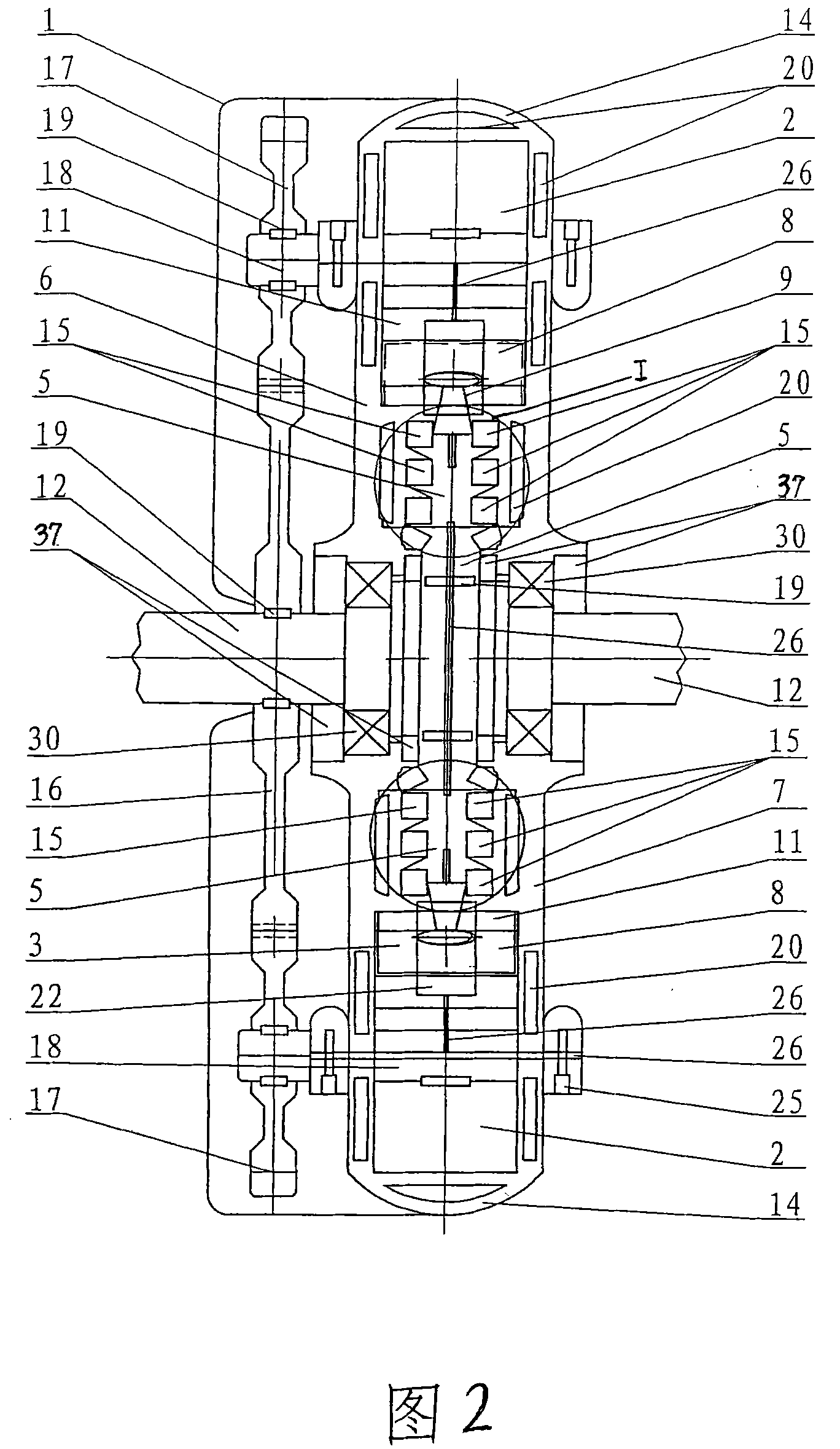 Annular cylinder cock internal combustion engine