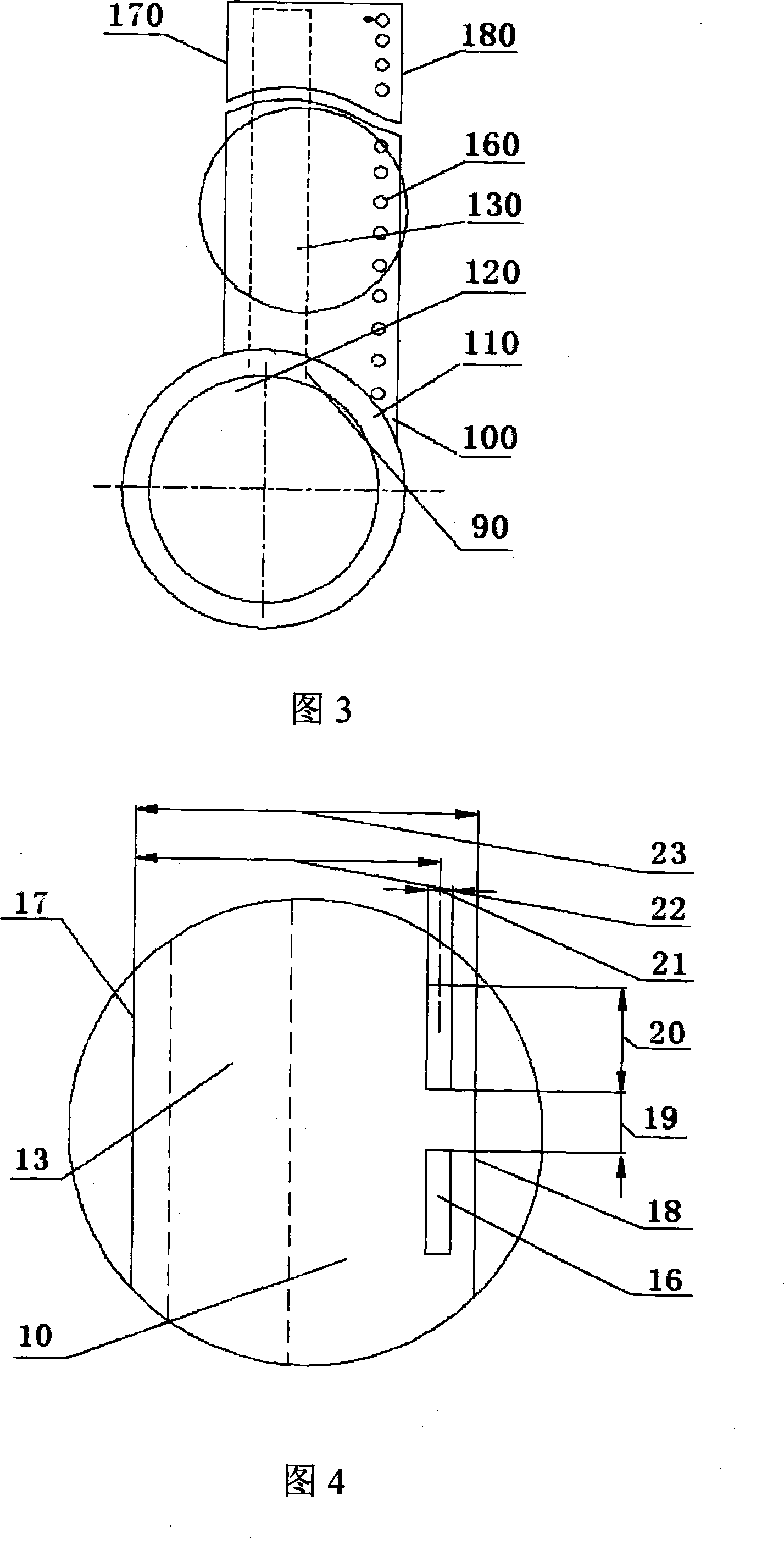 Wind turbine impeller installed with blown flap wing-like vane