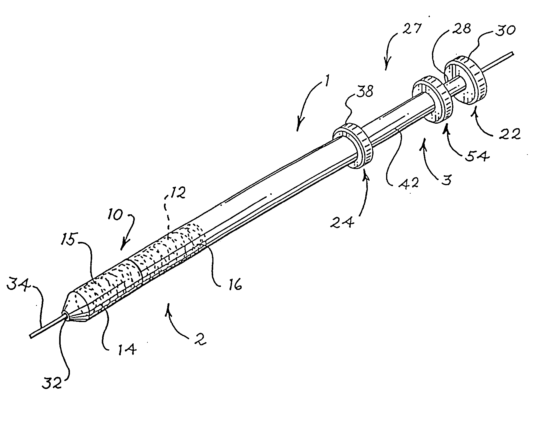 Split sheath deployment system