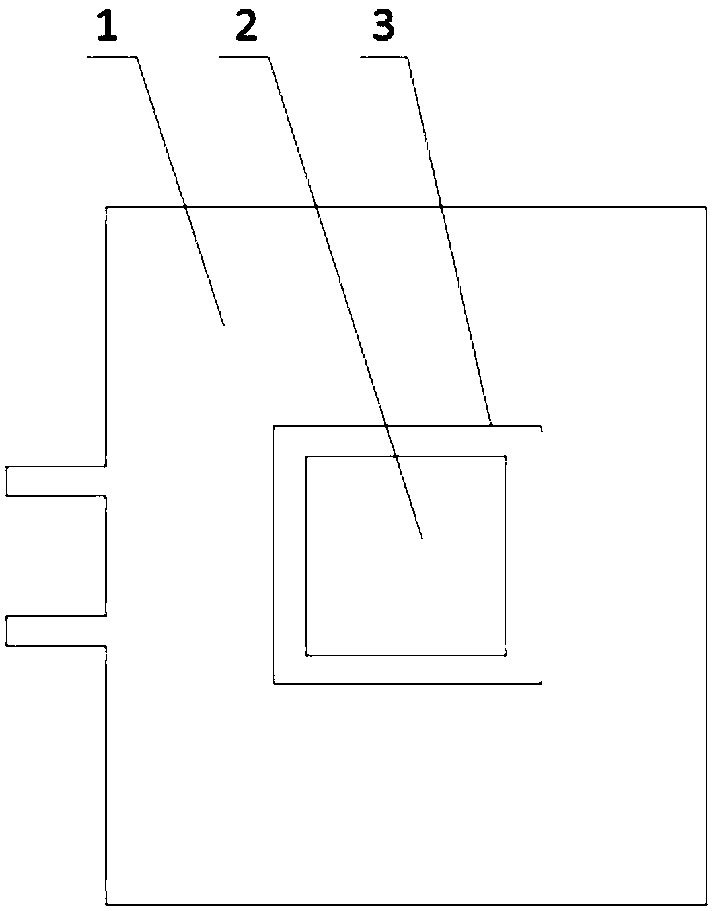 Testing device for measuring plane global frictional force vector field, and working method