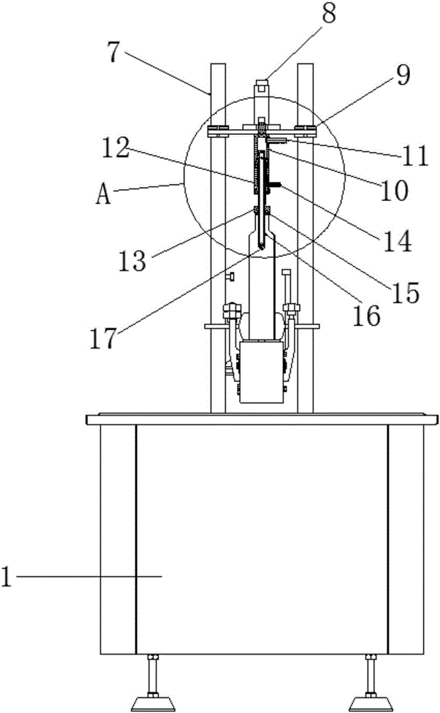 Linear backflow defoaming filling machine