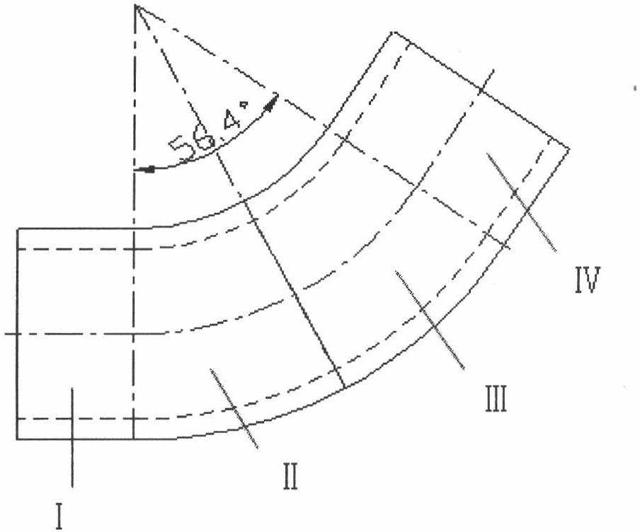 Five-axis NC (numerical control) milling method for internal surfaces of bent pipes