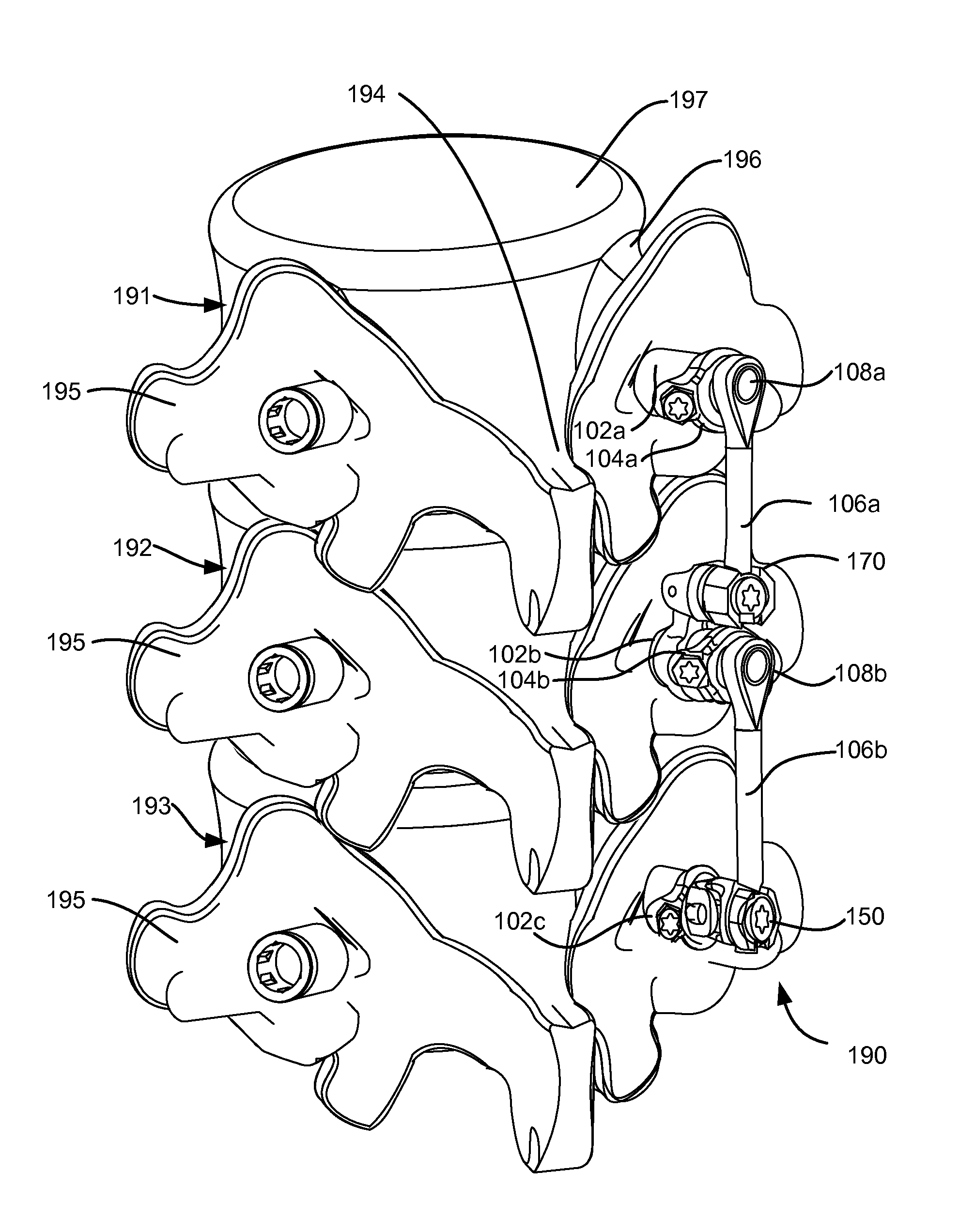 Low profile spinal prosthesis incorporating a cannulated bone anchor having a deflectable post and a compound spinal rod