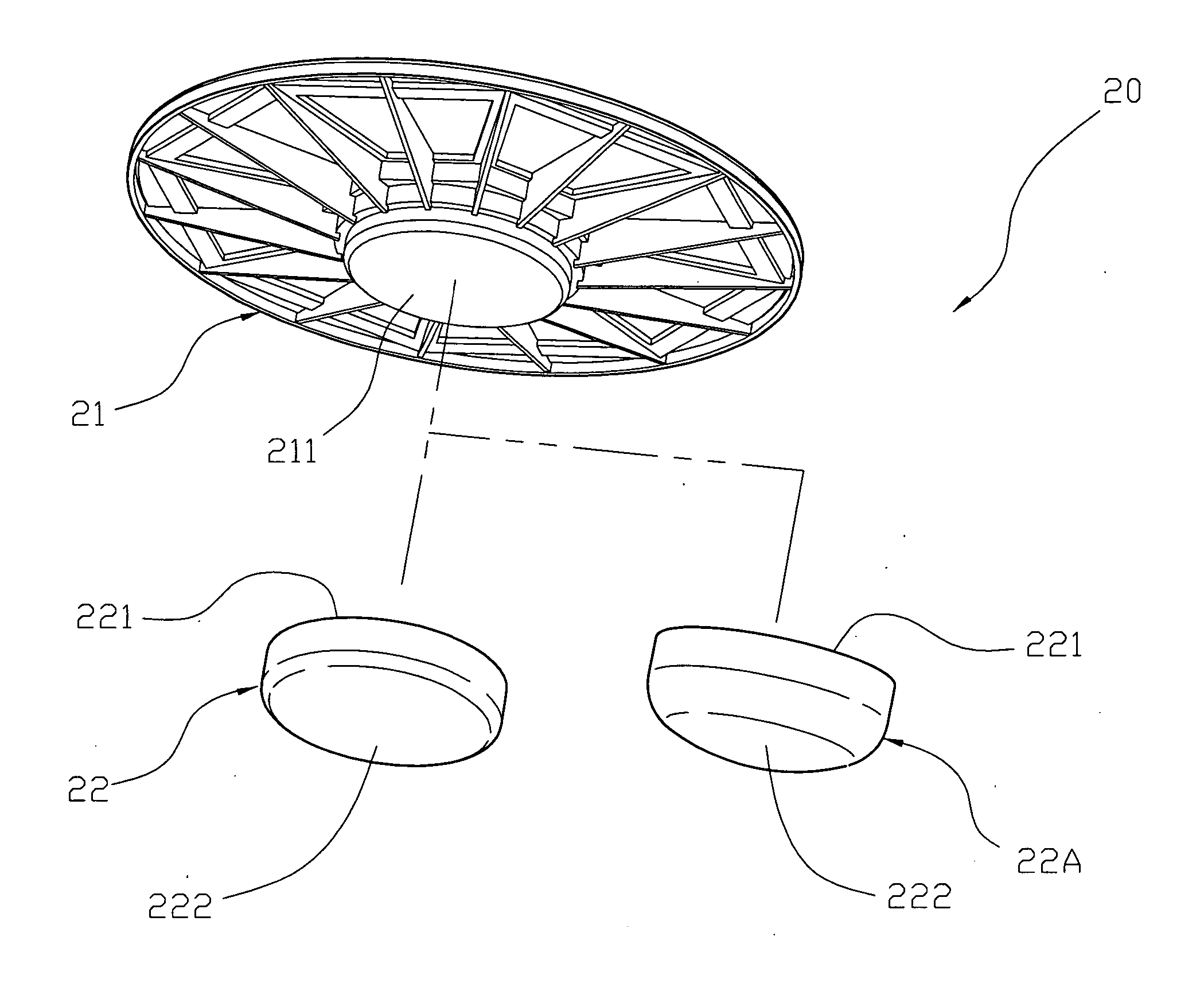 Exercising balance board