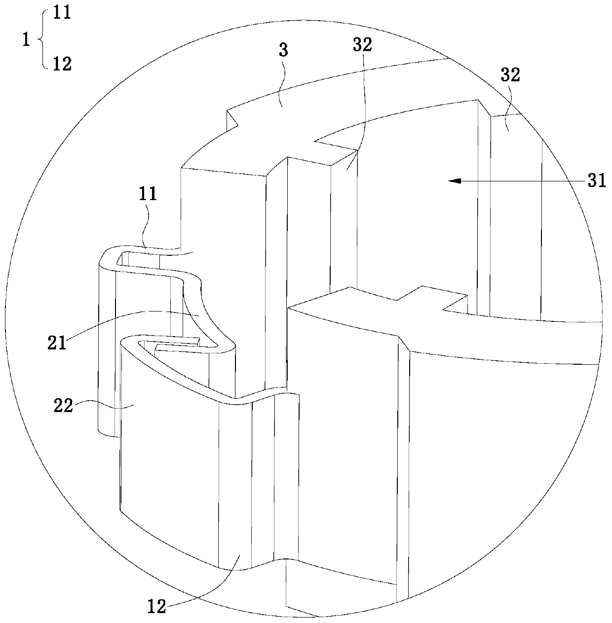 Vibration reduction system and air conditioner