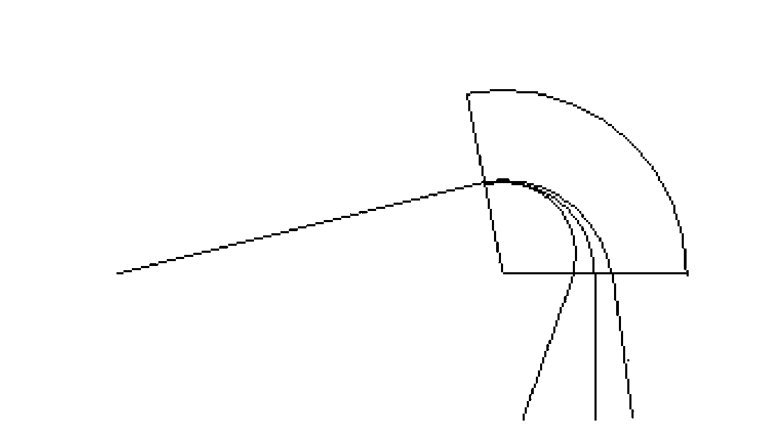 De-dispersion deflection device for high-energy electron beam