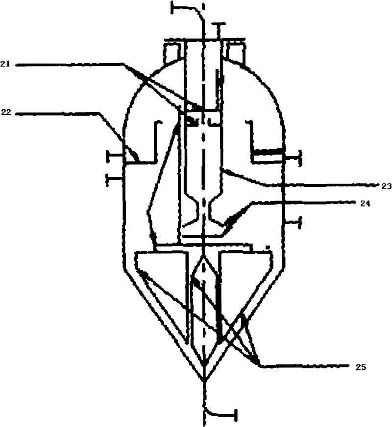 Continuous settling tank