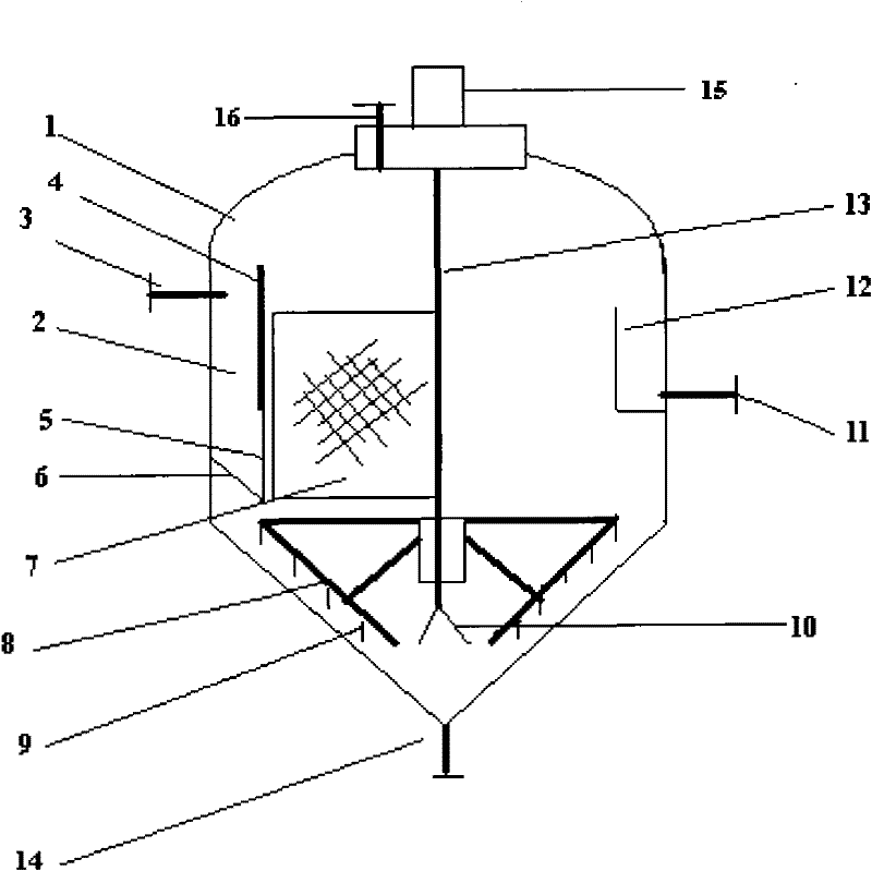 Continuous settling tank