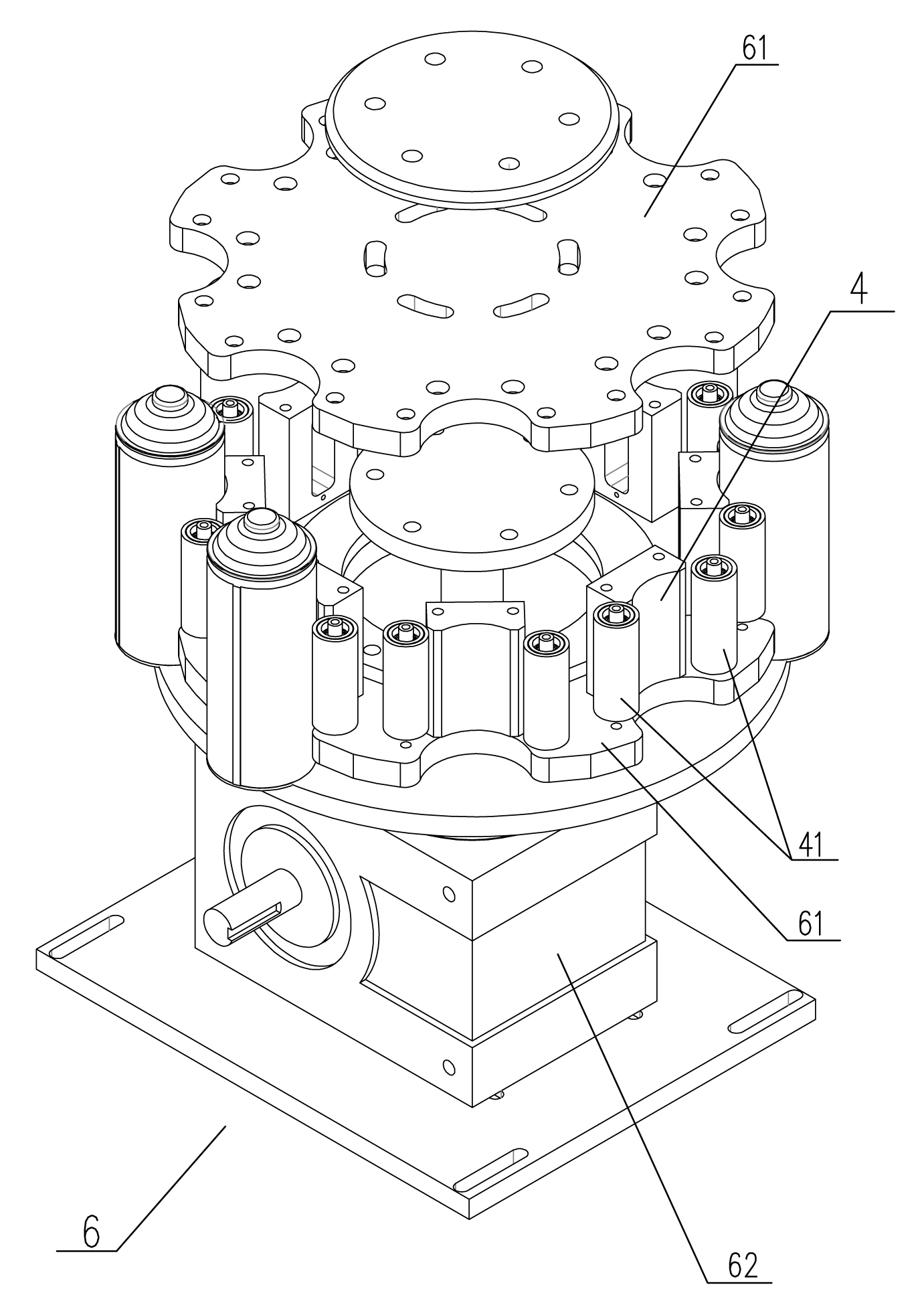 Automatic pipe-sticking machine