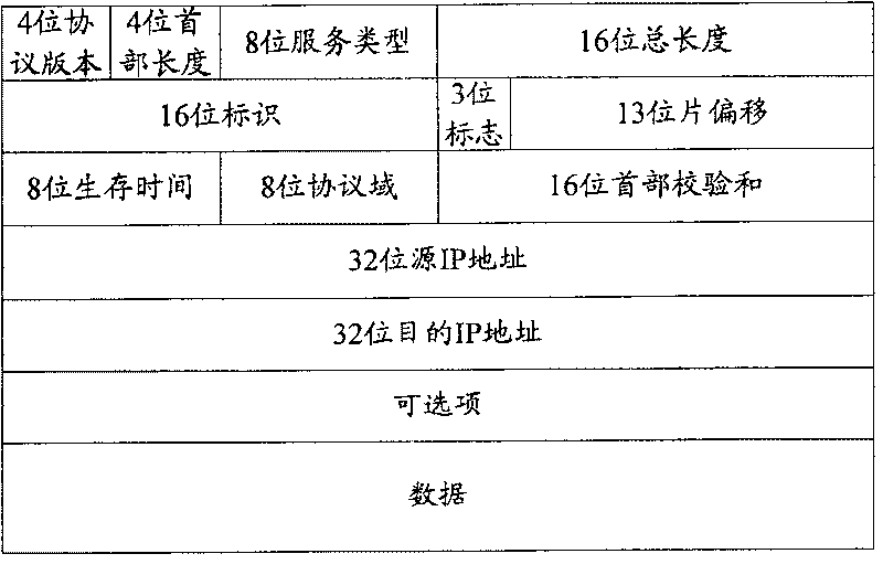 Method for realizing head compressing and multiplexing method at IP layer