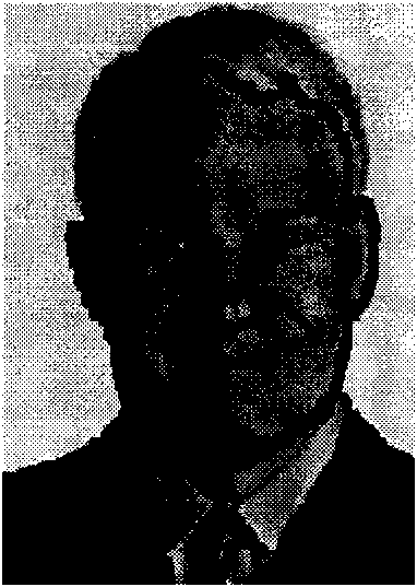 Method for extracting front human face outline based on complexion model and shape constraining