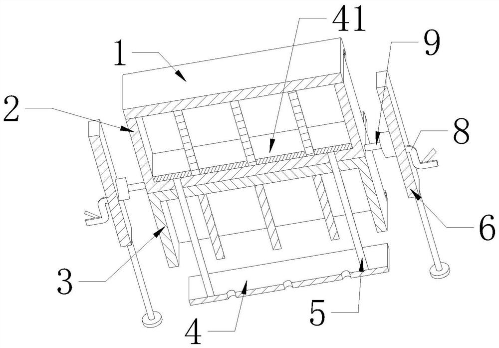 Mold for concrete prefabricated part production