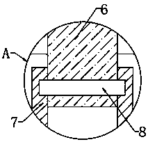 Raw material conveying device for production of modified bituminous waterproof sheet