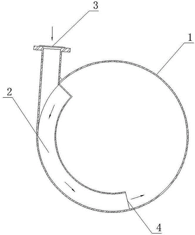 Material distributing and defoaming device of evaporator