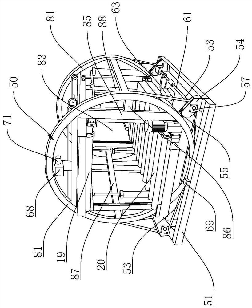 Plate turnover machine