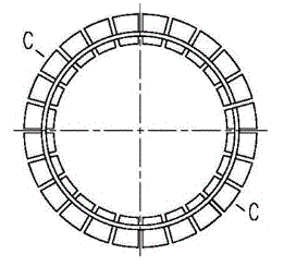 Spinning method of electrically conductive contact finger and matched spinning device