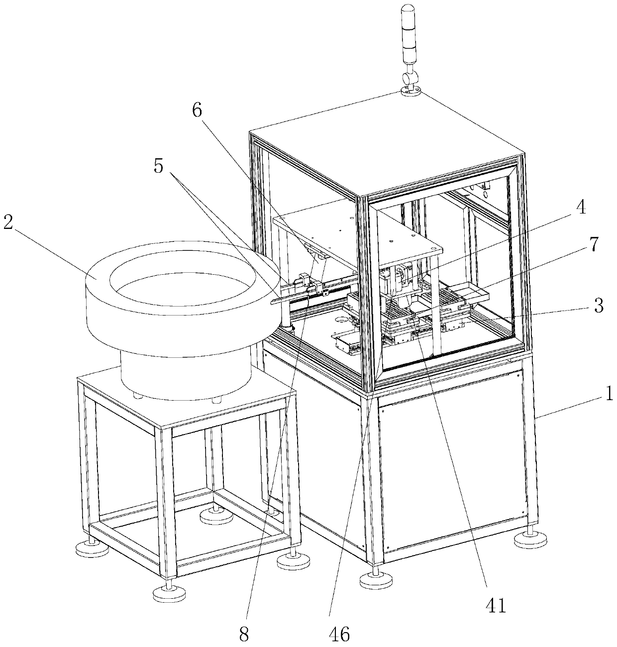 Automatic boxing equipment for medical suction heads