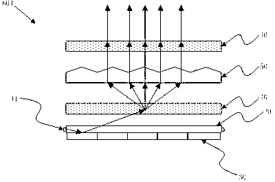 Sidelight type LED dynamic backlight module and liquid crystal display device