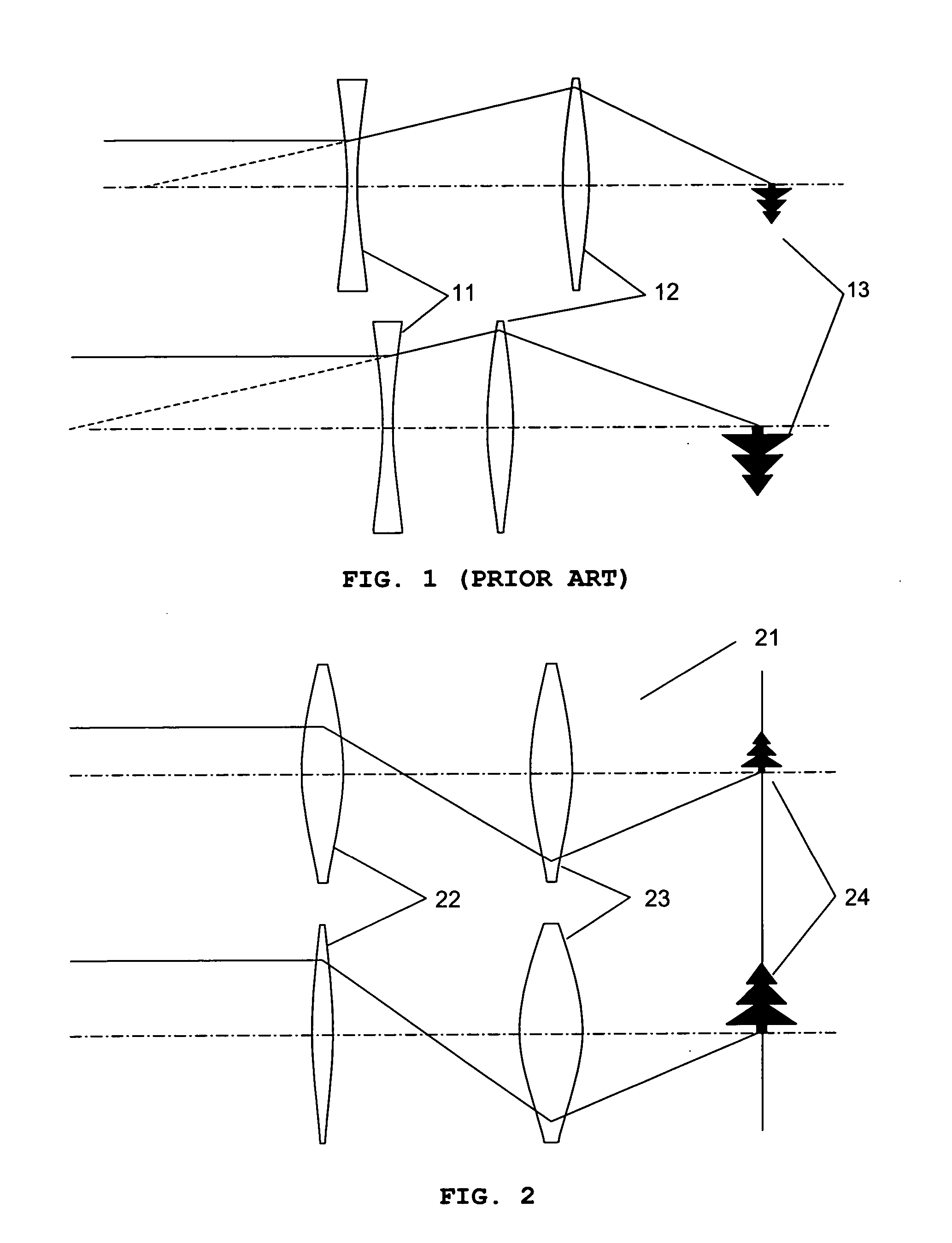 Small and fast zoom system using micromirror array lens