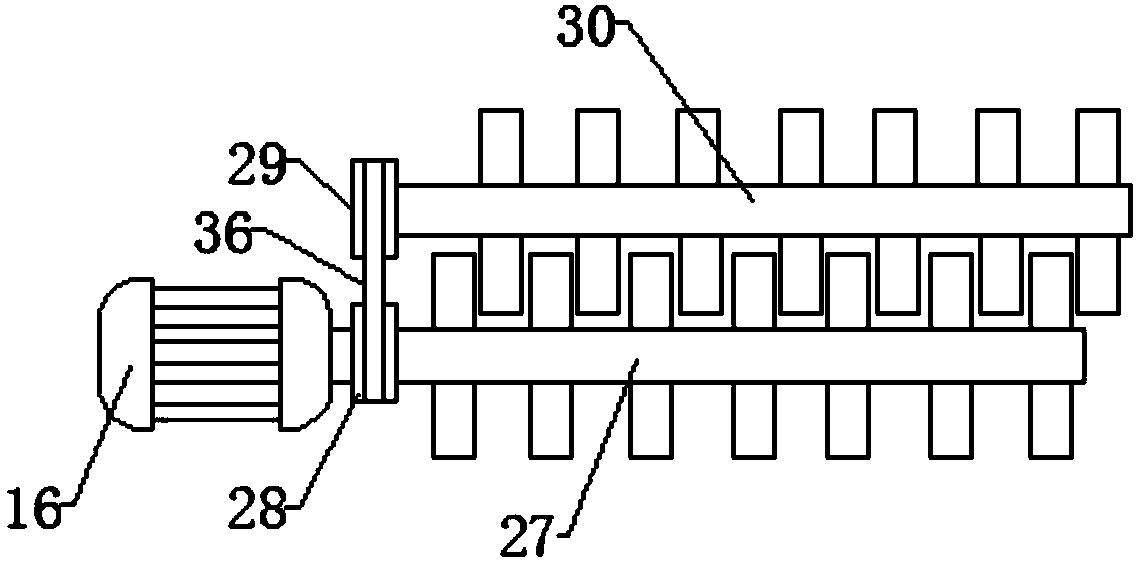 Garbage crushing device for garbage power generation