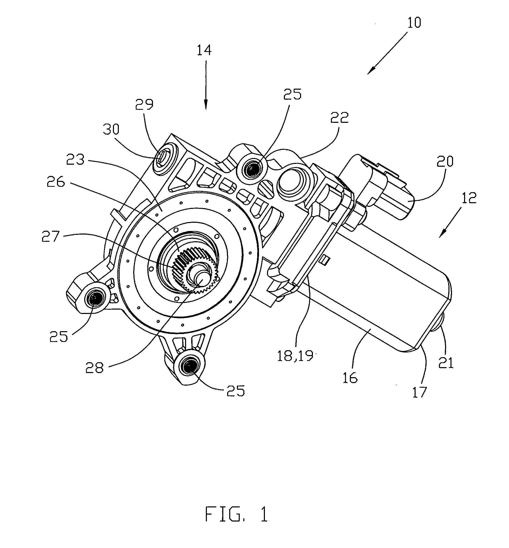 Worm gear drive