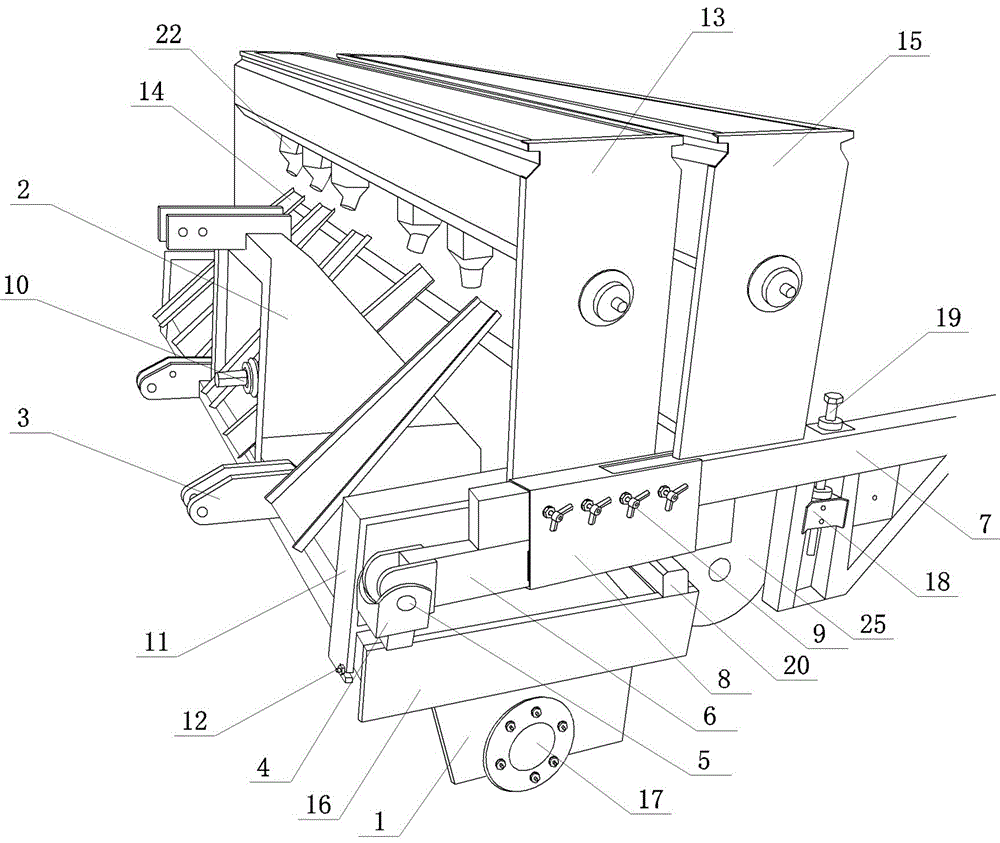 Knapsack No-till Wide Format Fertilizer Planter