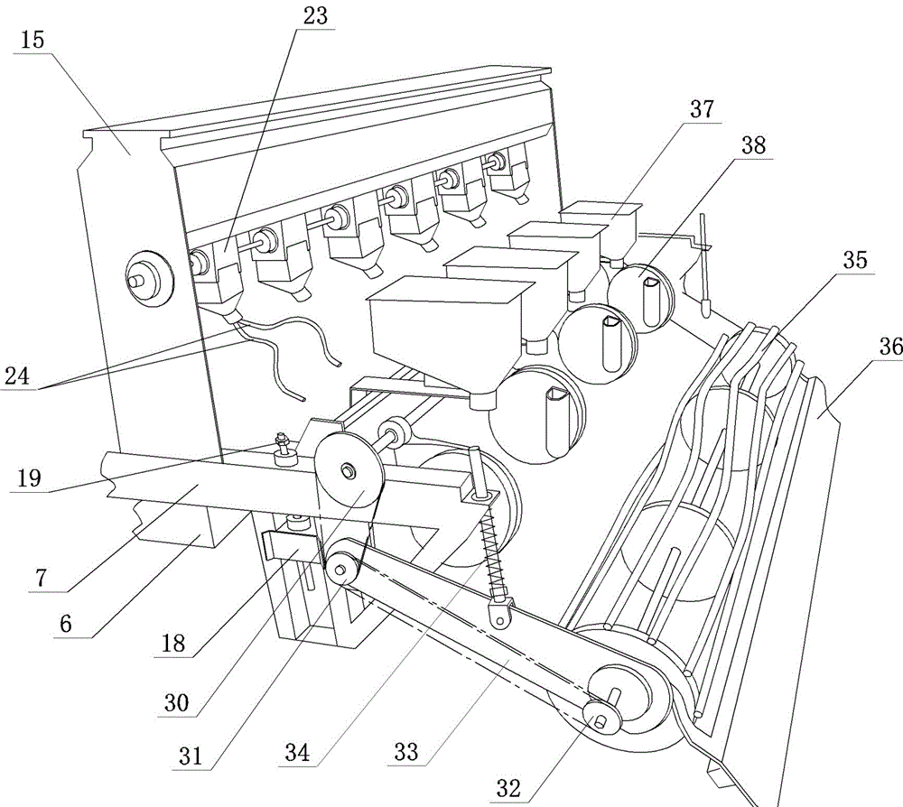 Knapsack No-till Wide Format Fertilizer Planter