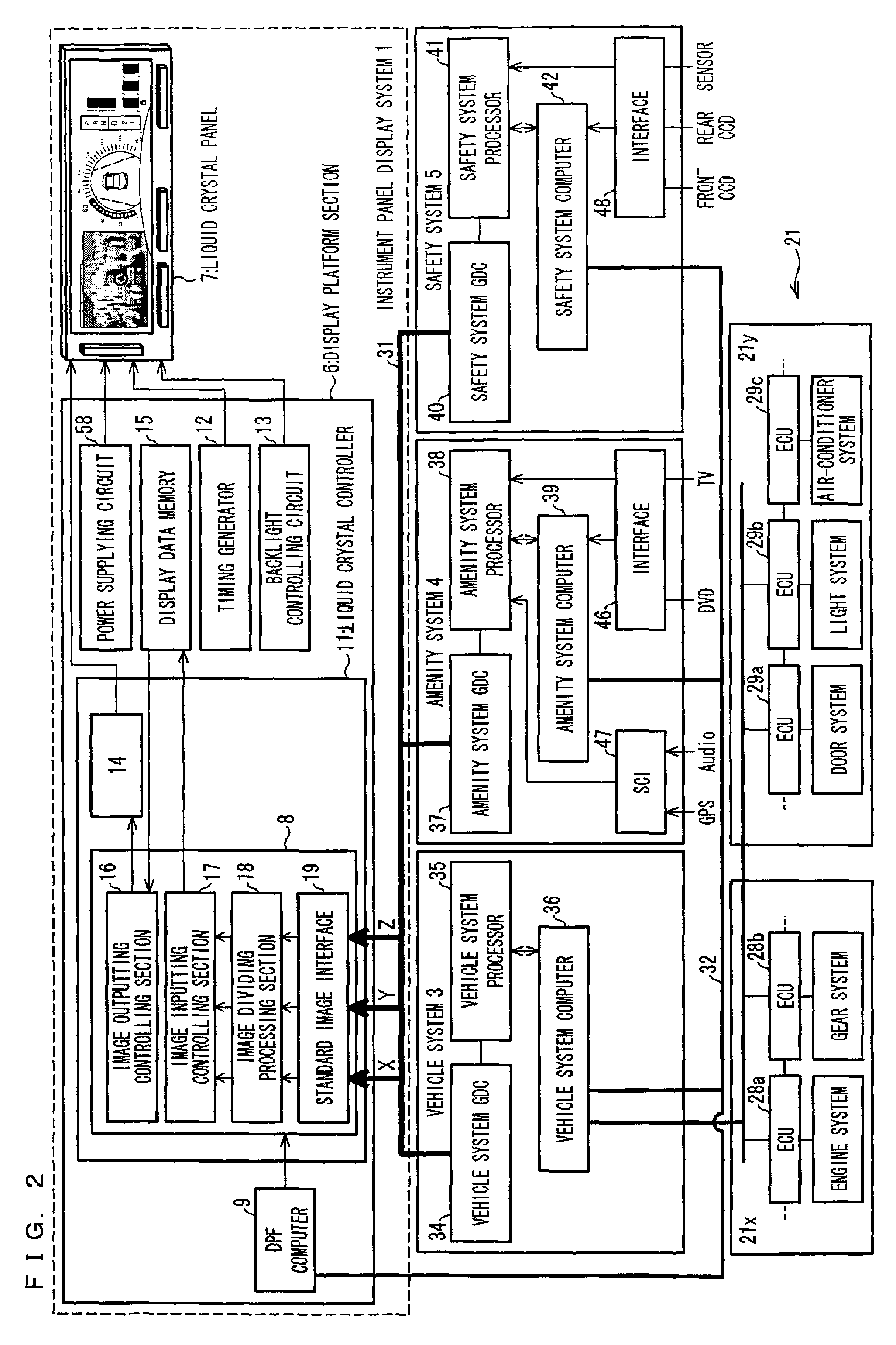 Display system, screen design setting tool, display system program, screen design setting program, and recording medium