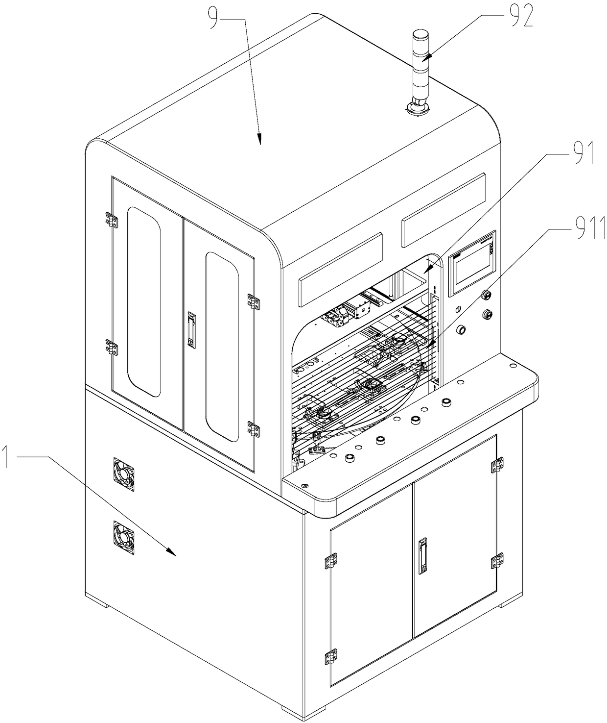 Automatic press-fit detecting device for sensor