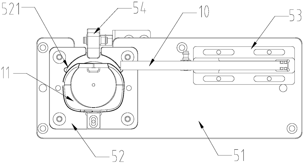 Automatic press-fit detecting device for sensor