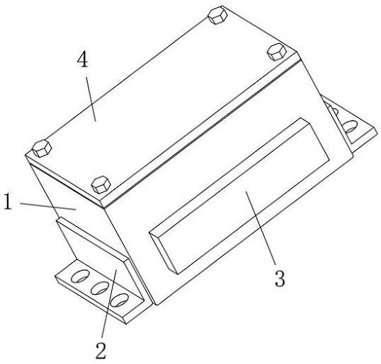 Intelligent short-circuit protection device for electrical distribution box and use method of intelligent short-circuit protection device