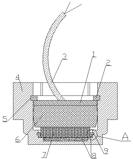 Transmitting-receiving underwater transducer