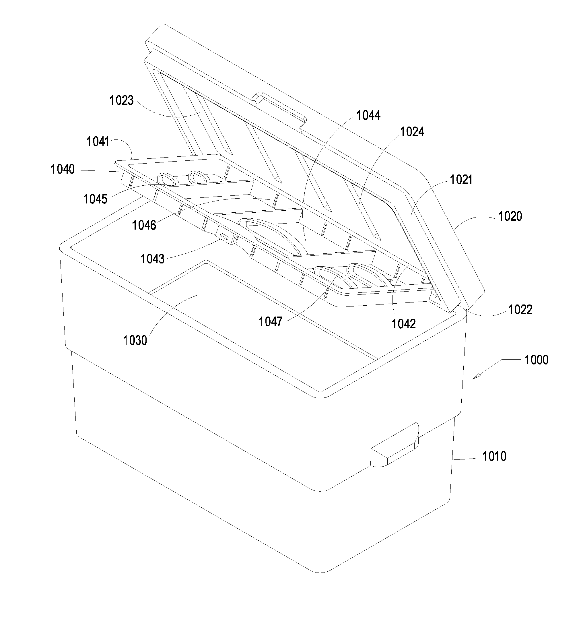 Thermally insulative container