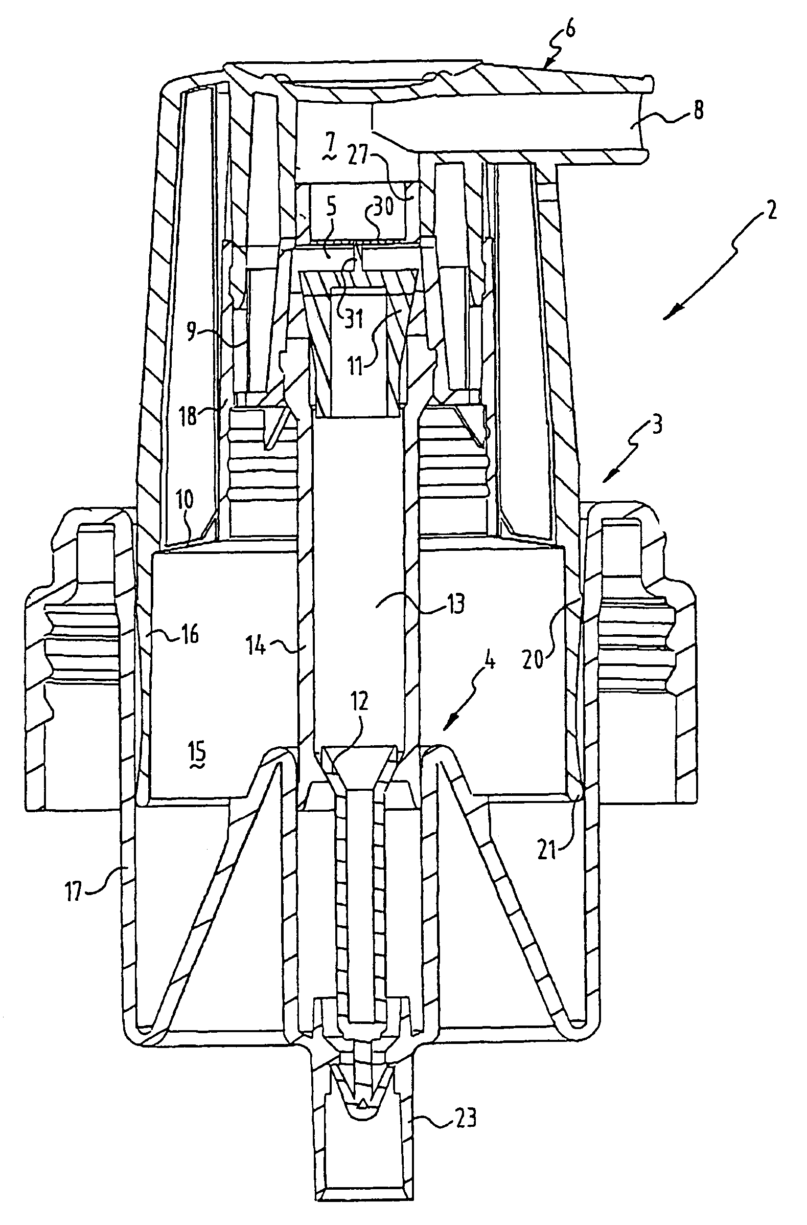 Foam forming unit