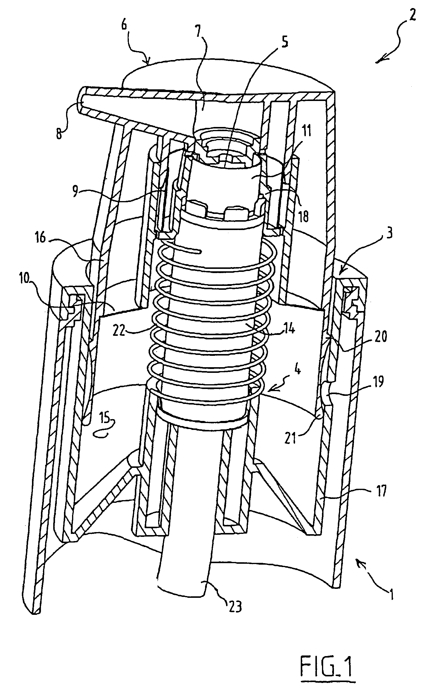 Foam forming unit