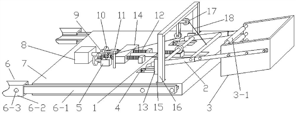 A kind of animal husbandry grass block conveying device