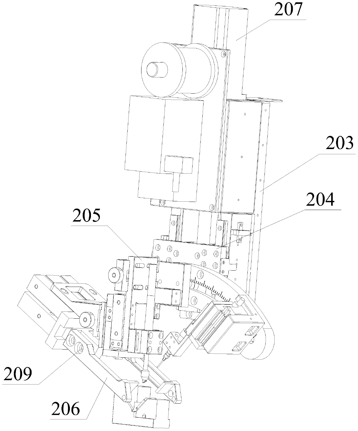 A welding cleaning module applied to a solder assembly and a solder assembly