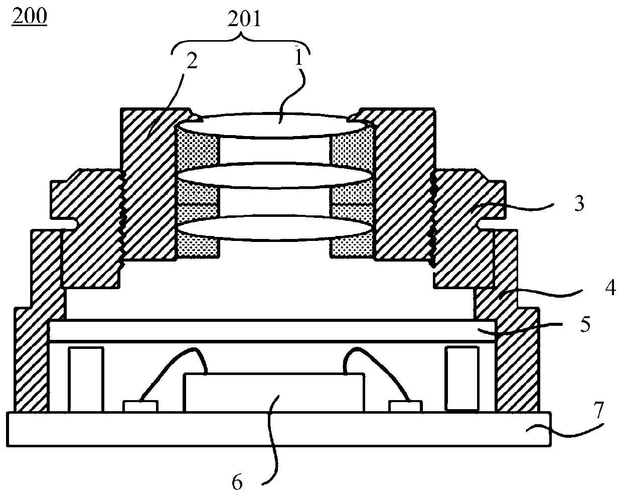 Optical lens, lens module and terminal