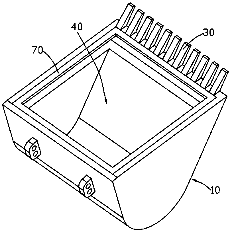 Excavator special bucket