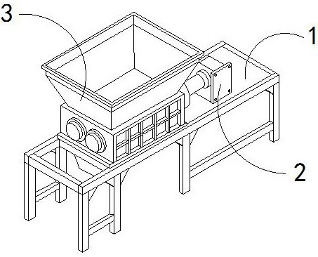 Waste treatment equipment used for magnetic materials