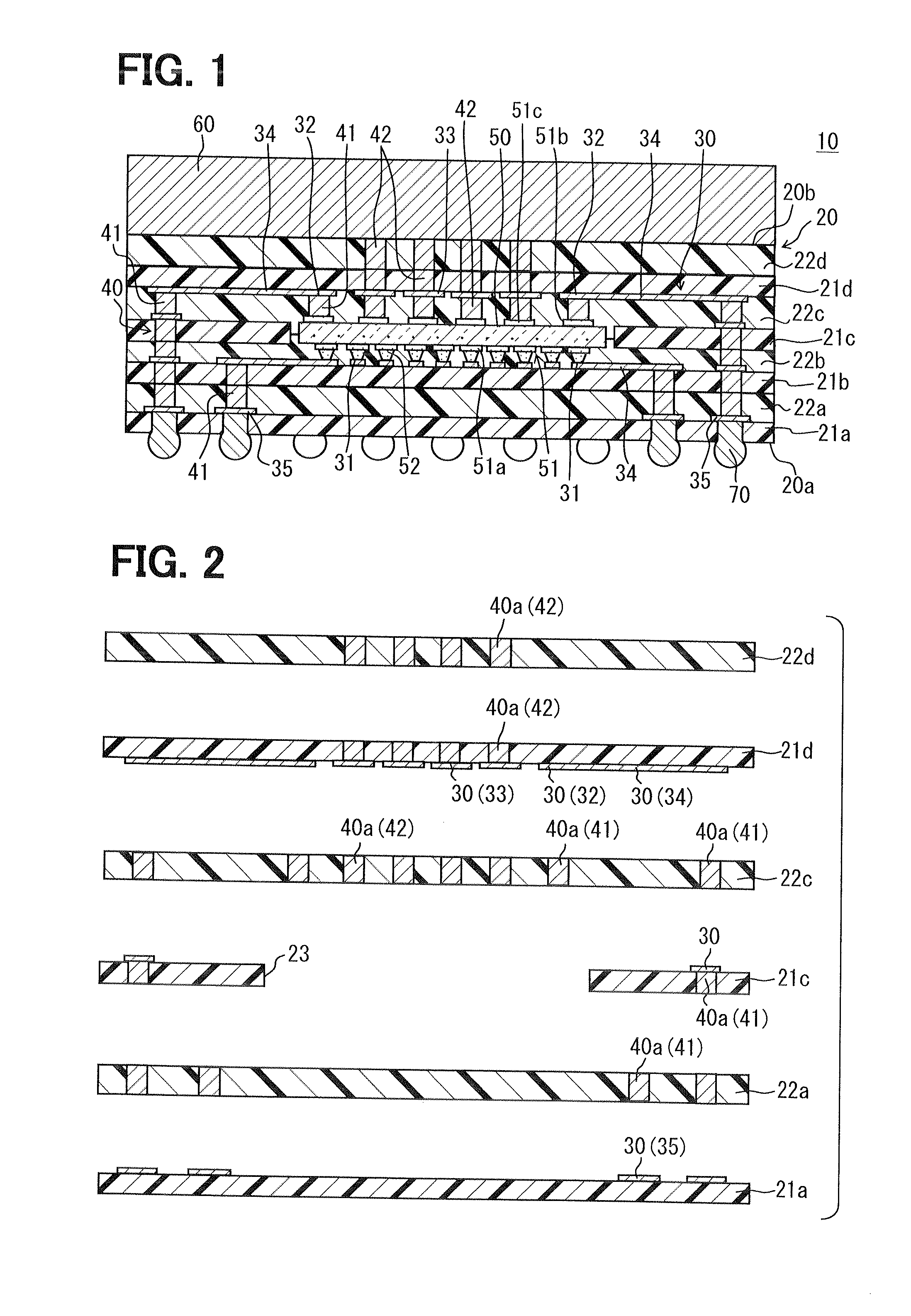 Manufacturing method of semiconductor chip-embedded wiring substrate