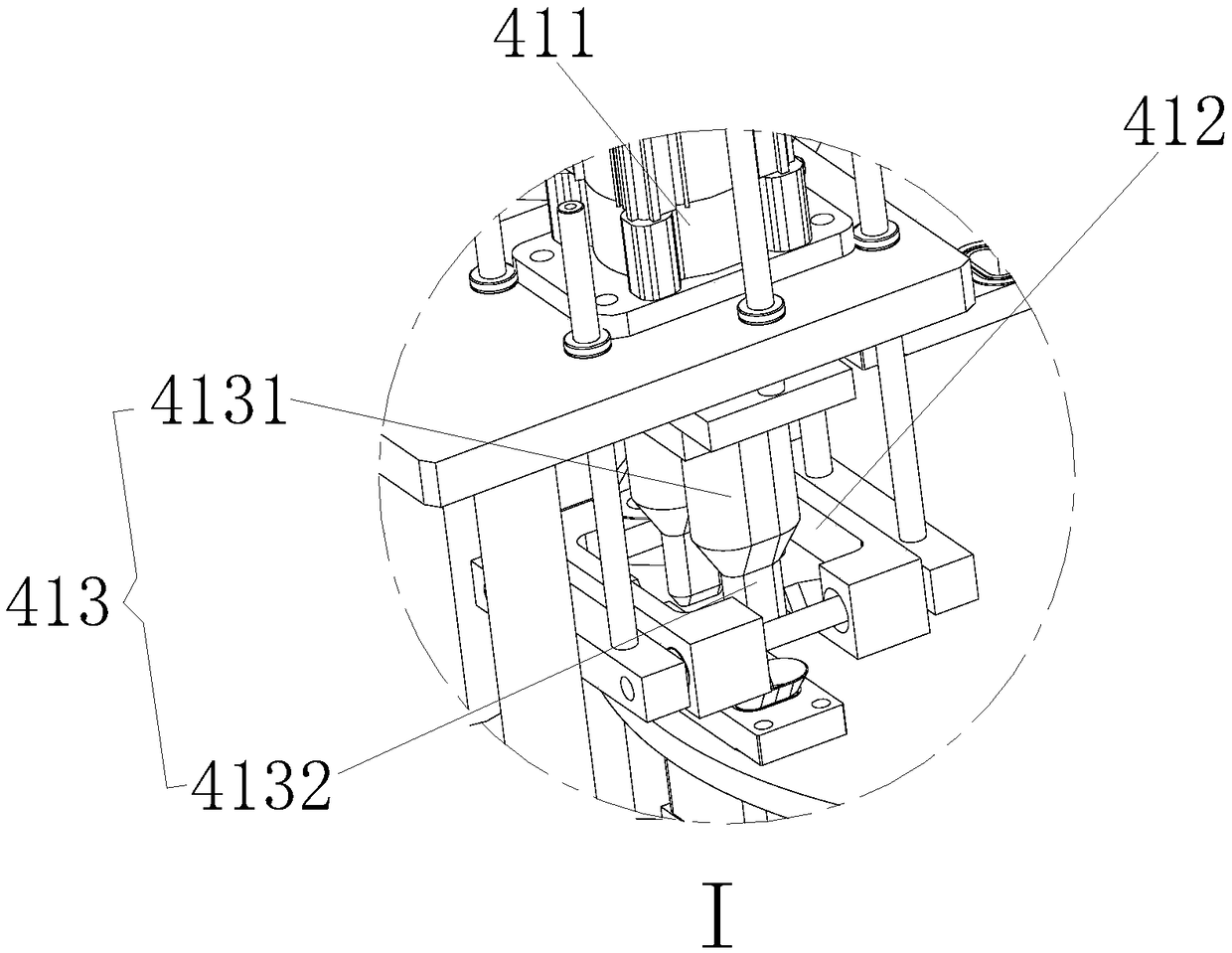 Processing device for sorting non-defective capacitor shells and defective capacitor shells