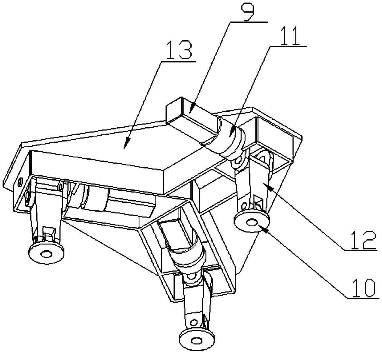 A five-degree-of-freedom orbital ship