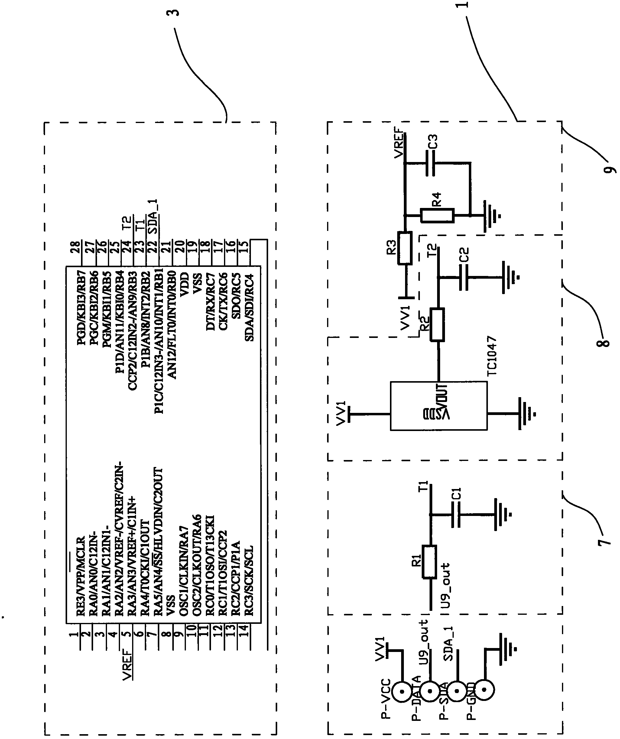 Digital module with temperature compensating function and temperature compensating method thereof