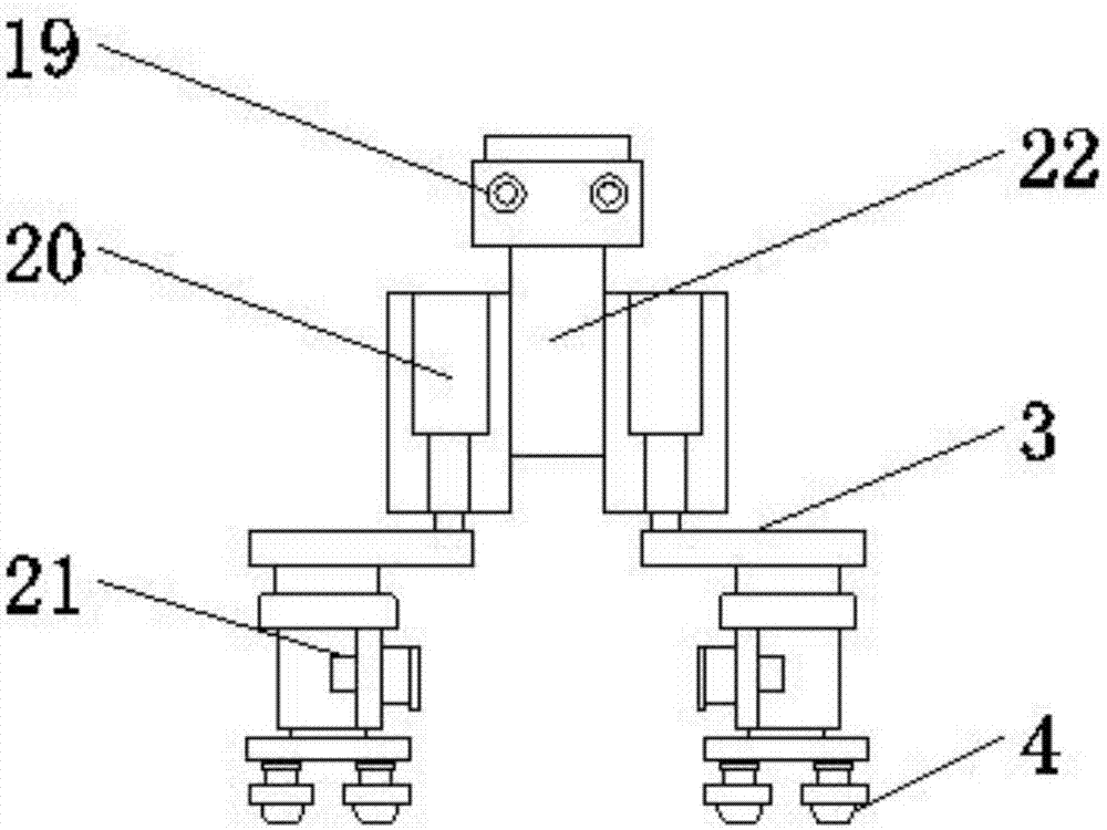 Induction cooker face shell machining device